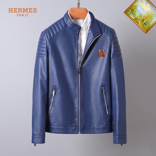 Wholesale Hermes Jackets Long Sleeved For Men #1254500 $60.00 USD, Wholesale Quality Replica Hermes Jackets