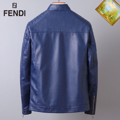 Replica Fendi Jackets Long Sleeved For Men #1254507 $60.00 USD for Wholesale