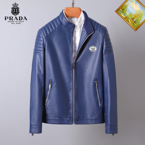 Wholesale Prada Jackets Long Sleeved For Men #1254537 $60.00 USD, Wholesale Quality Replica Prada Jackets