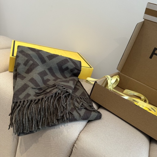 Wholesale Fendi Scarf #1254598 $48.00 USD, Wholesale Quality Replica Fendi Scarf