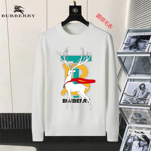 Wholesale Burberry Fashion Sweaters Long Sleeved For Men #1254611 $45.00 USD, Wholesale Quality Replica Burberry Fashion Sweaters