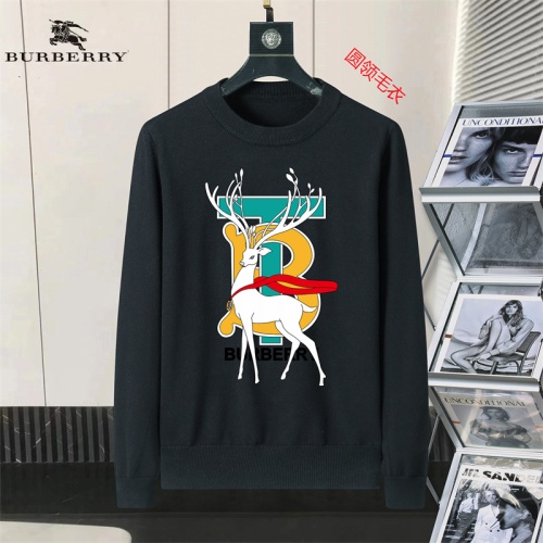 Wholesale Burberry Fashion Sweaters Long Sleeved For Men #1254613 $45.00 USD, Wholesale Quality Replica Burberry Fashion Sweaters