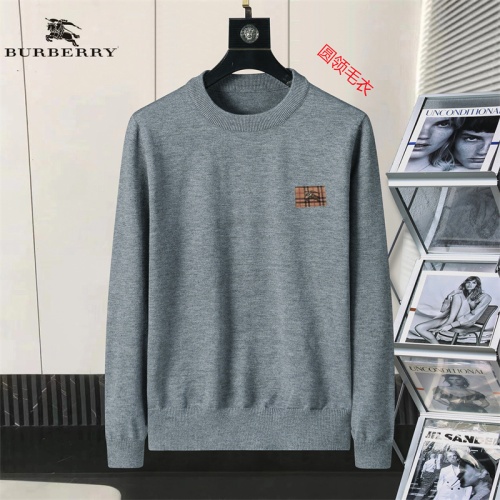 Wholesale Burberry Fashion Sweaters Long Sleeved For Men #1254646 $45.00 USD, Wholesale Quality Replica Burberry Fashion Sweaters