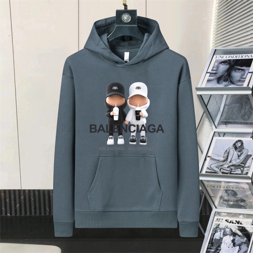 Wholesale Balenciaga Hoodies Long Sleeved For Men #1254709 $48.00 USD, Wholesale Quality Replica Balenciaga Hoodies