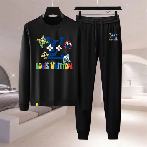 Wholesale Louis Vuitton LV Tracksuits Long Sleeved For Men #1254762 $88.00 USD, Wholesale Quality Replica Louis Vuitton LV Tracksuits