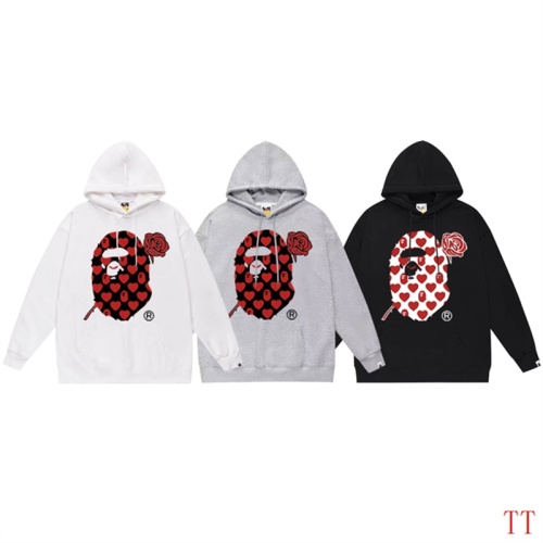 Replica Bape Hoodies Long Sleeved For Unisex #1254802 $42.00 USD for Wholesale