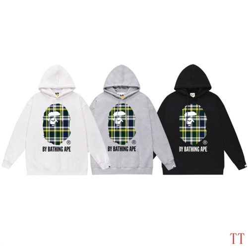 Replica Bape Hoodies Long Sleeved For Unisex #1254803 $42.00 USD for Wholesale