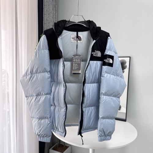 Replica The North Face Down Feather Coat Long Sleeved For Unisex #1254857 $140.00 USD for Wholesale