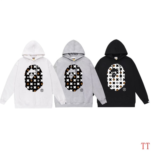 Replica Bape Hoodies Long Sleeved For Unisex #1254872 $42.00 USD for Wholesale