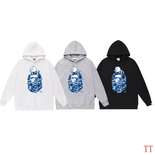 Replica Bape Hoodies Long Sleeved For Unisex #1254878 $42.00 USD for Wholesale