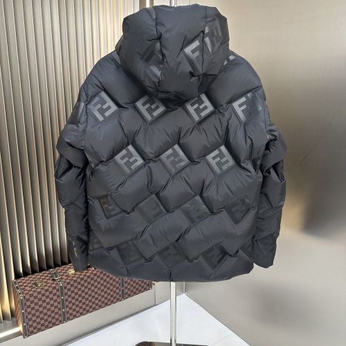 Replica Fendi Down Feather Coat Long Sleeved For Unisex #1254882 $240.00 USD for Wholesale