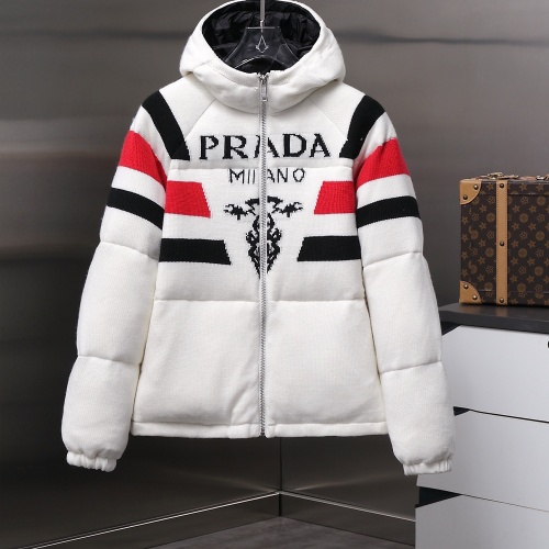 Wholesale Prada Down Feather Coat Long Sleeved For Unisex #1254892 $240.00 USD, Wholesale Quality Replica Prada Down Feather Coat