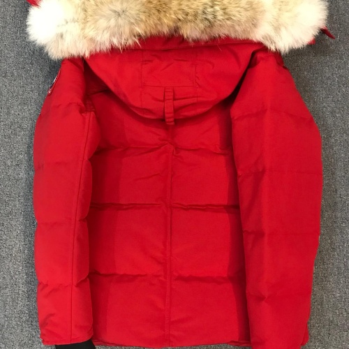 Replica Canada Goose Down Feather Coat Long Sleeved For Men #1254906 $172.00 USD for Wholesale