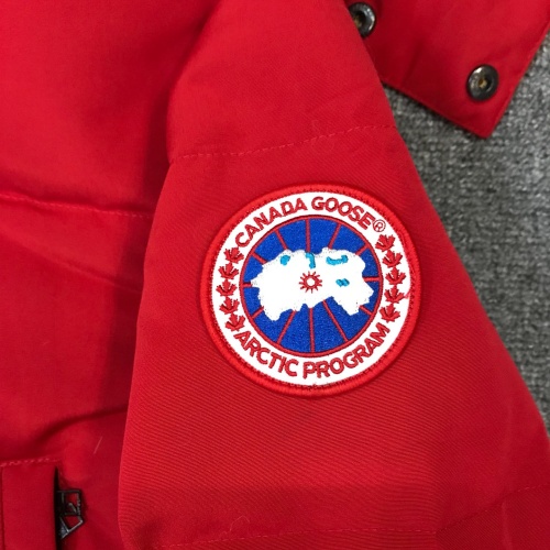 Replica Canada Goose Down Feather Coat Long Sleeved For Men #1254906 $172.00 USD for Wholesale