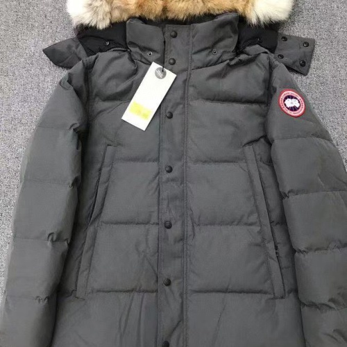 Wholesale Canada Goose Down Feather Coat Long Sleeved For Men #1254907 $172.00 USD, Wholesale Quality Replica Canada Goose Down Feather Coat