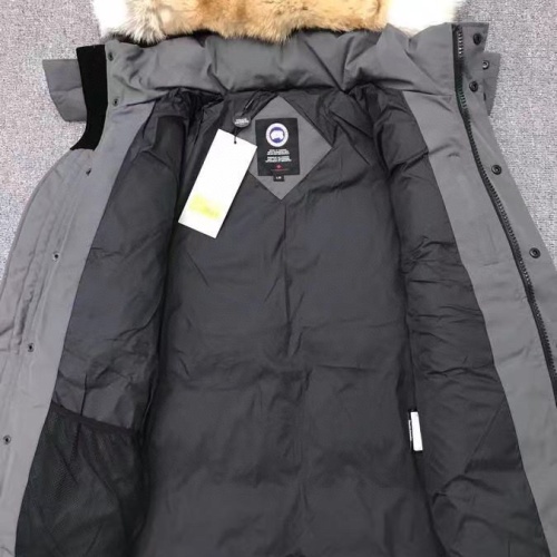 Replica Canada Goose Down Feather Coat Long Sleeved For Men #1254907 $172.00 USD for Wholesale