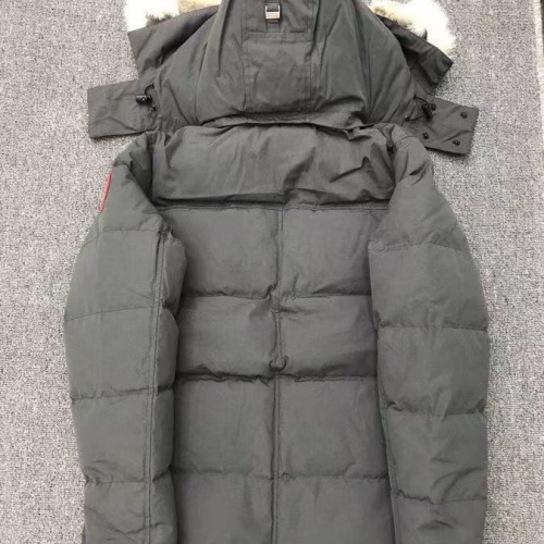 Replica Canada Goose Down Feather Coat Long Sleeved For Men #1254907 $172.00 USD for Wholesale