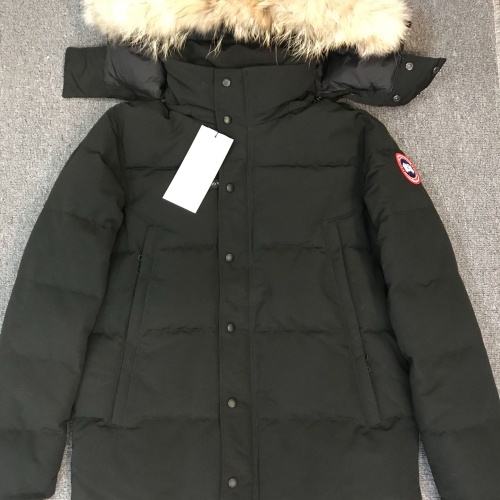 Wholesale Canada Goose Down Feather Coat Long Sleeved For Men #1254909 $172.00 USD, Wholesale Quality Replica Canada Goose Down Feather Coat