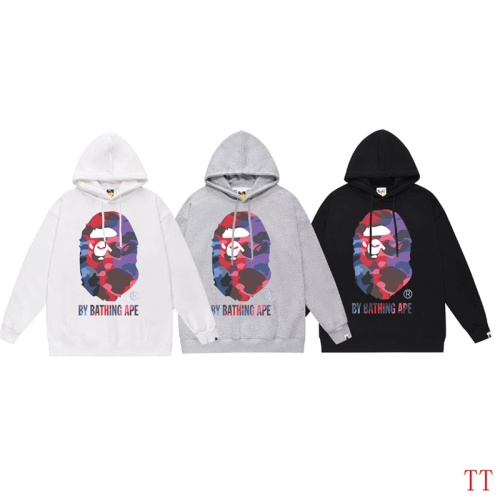 Replica Bape Hoodies Long Sleeved For Unisex #1254925 $42.00 USD for Wholesale