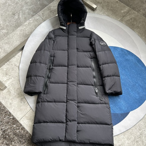 Wholesale Canada Goose Down Feather Coat Long Sleeved For Women #1254936 $220.00 USD, Wholesale Quality Replica Canada Goose Down Feather Coat