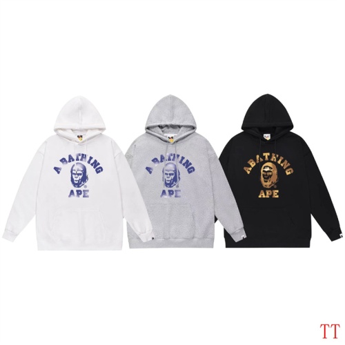 Replica Bape Hoodies Long Sleeved For Unisex #1254994 $42.00 USD for Wholesale