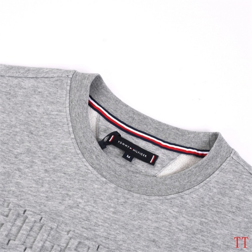 Replica Tommy Hilfiger TH Hoodies Long Sleeved For Men #1255075 $42.00 USD for Wholesale