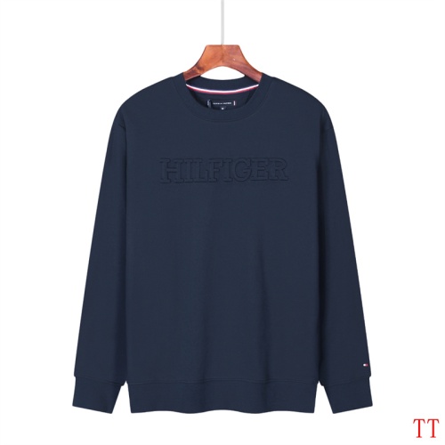 Wholesale Tommy Hilfiger TH Hoodies Long Sleeved For Men #1255077 $42.00 USD, Wholesale Quality Replica Tommy Hilfiger TH Hoodies