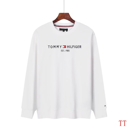 Wholesale Tommy Hilfiger TH Hoodies Long Sleeved For Men #1255085 $42.00 USD, Wholesale Quality Replica Tommy Hilfiger TH Hoodies