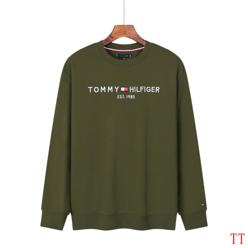 Wholesale Tommy Hilfiger TH Hoodies Long Sleeved For Men #1255086 $42.00 USD, Wholesale Quality Replica Tommy Hilfiger TH Hoodies