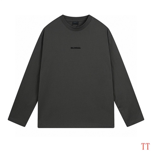 Wholesale Balenciaga T-Shirts Long Sleeved For Unisex #1255122 $45.00 USD, Wholesale Quality Replica Balenciaga T-Shirts