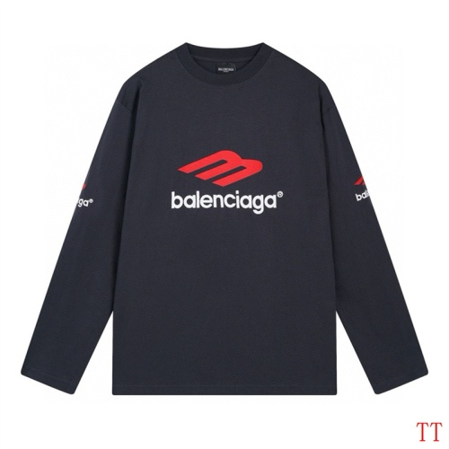 Wholesale Balenciaga T-Shirts Long Sleeved For Unisex #1255127 $45.00 USD, Wholesale Quality Replica Balenciaga T-Shirts