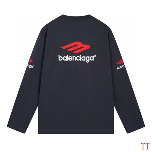 Replica Balenciaga T-Shirts Long Sleeved For Unisex #1255127 $45.00 USD for Wholesale