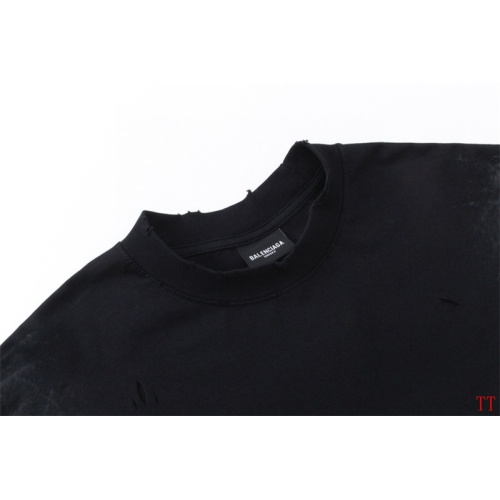 Replica Balenciaga T-Shirts Long Sleeved For Unisex #1255146 $52.00 USD for Wholesale