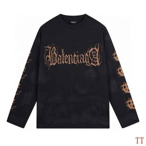 Wholesale Balenciaga T-Shirts Long Sleeved For Unisex #1255147 $48.00 USD, Wholesale Quality Replica Balenciaga T-Shirts