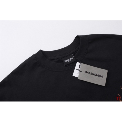 Replica Balenciaga T-Shirts Long Sleeved For Unisex #1255147 $48.00 USD for Wholesale