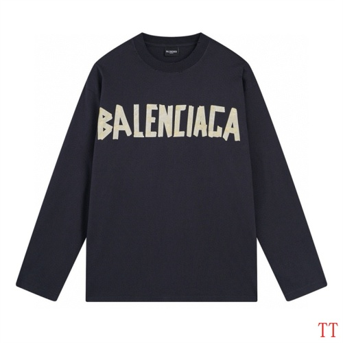 Wholesale Balenciaga T-Shirts Long Sleeved For Unisex #1255155 $45.00 USD, Wholesale Quality Replica Balenciaga T-Shirts