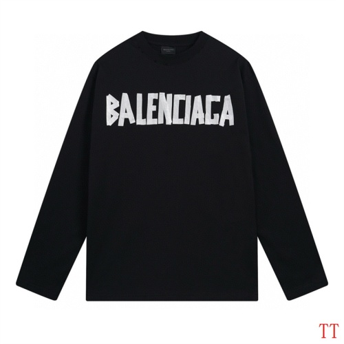 Wholesale Balenciaga T-Shirts Long Sleeved For Unisex #1255156 $45.00 USD, Wholesale Quality Replica Balenciaga T-Shirts