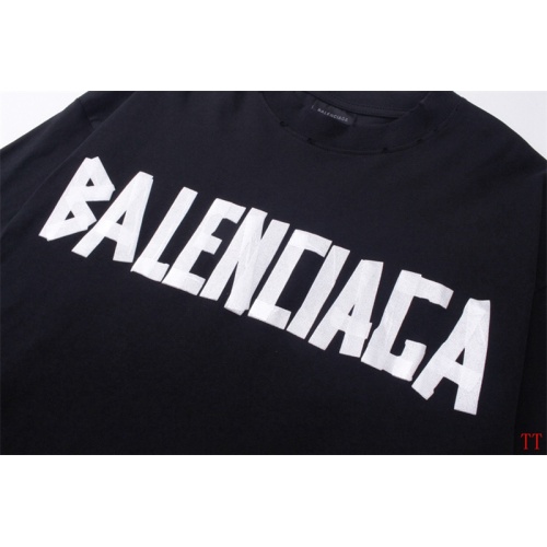 Replica Balenciaga T-Shirts Long Sleeved For Unisex #1255156 $45.00 USD for Wholesale