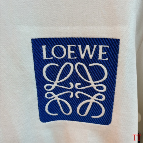 Replica LOEWE Hoodies Long Sleeved For Unisex #1255171 $56.00 USD for Wholesale