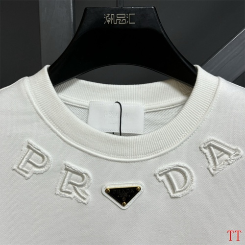 Replica Prada Hoodies Long Sleeved For Unisex #1255195 $56.00 USD for Wholesale