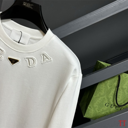 Replica Prada Hoodies Long Sleeved For Unisex #1255195 $56.00 USD for Wholesale