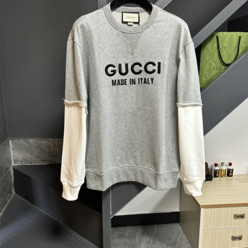 Wholesale Gucci Hoodies Long Sleeved For Unisex #1255206 $56.00 USD, Wholesale Quality Replica Gucci Hoodies