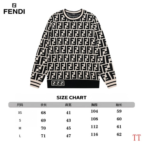 Replica Fendi Sweaters Long Sleeved For Unisex #1255213 $48.00 USD for Wholesale