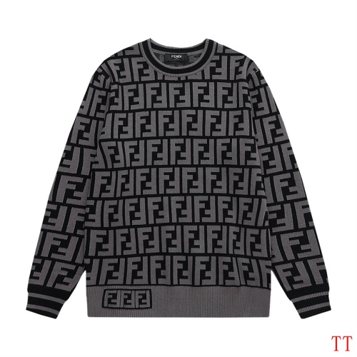 Wholesale Fendi Sweaters Long Sleeved For Unisex #1255214 $48.00 USD, Wholesale Quality Replica Fendi Sweaters