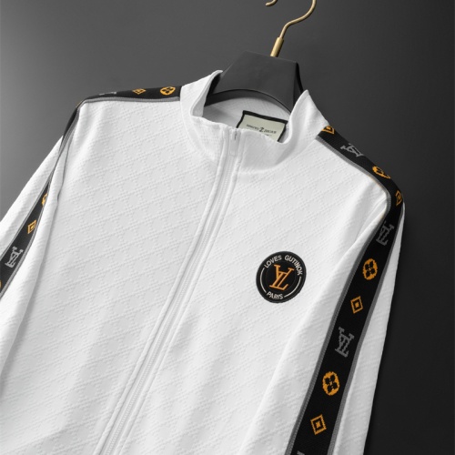 Replica Louis Vuitton LV Tracksuits Long Sleeved For Men #1255239 $88.00 USD for Wholesale