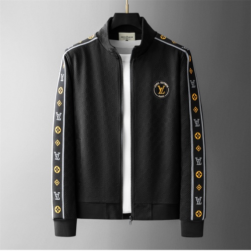 Replica Louis Vuitton LV Tracksuits Long Sleeved For Men #1255240 $88.00 USD for Wholesale