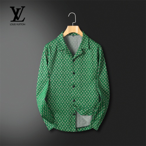 Replica Louis Vuitton LV Tracksuits Long Sleeved For Men #1255265 $92.00 USD for Wholesale