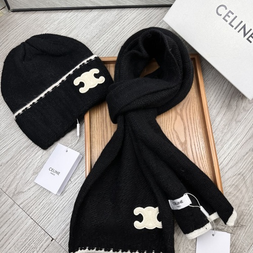 Wholesale Celine Hat and Scarf Set #1255331 $52.00 USD, Wholesale Quality Replica Celine Hat and Scarf and Glove Set