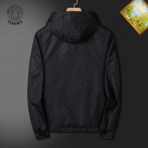 Replica Versace Jackets Long Sleeved For Men #1255363 $60.00 USD for Wholesale