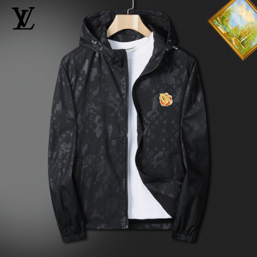 Wholesale Louis Vuitton LV Jackets Long Sleeved For Men #1255364 $60.00 USD, Wholesale Quality Replica Louis Vuitton LV Jackets